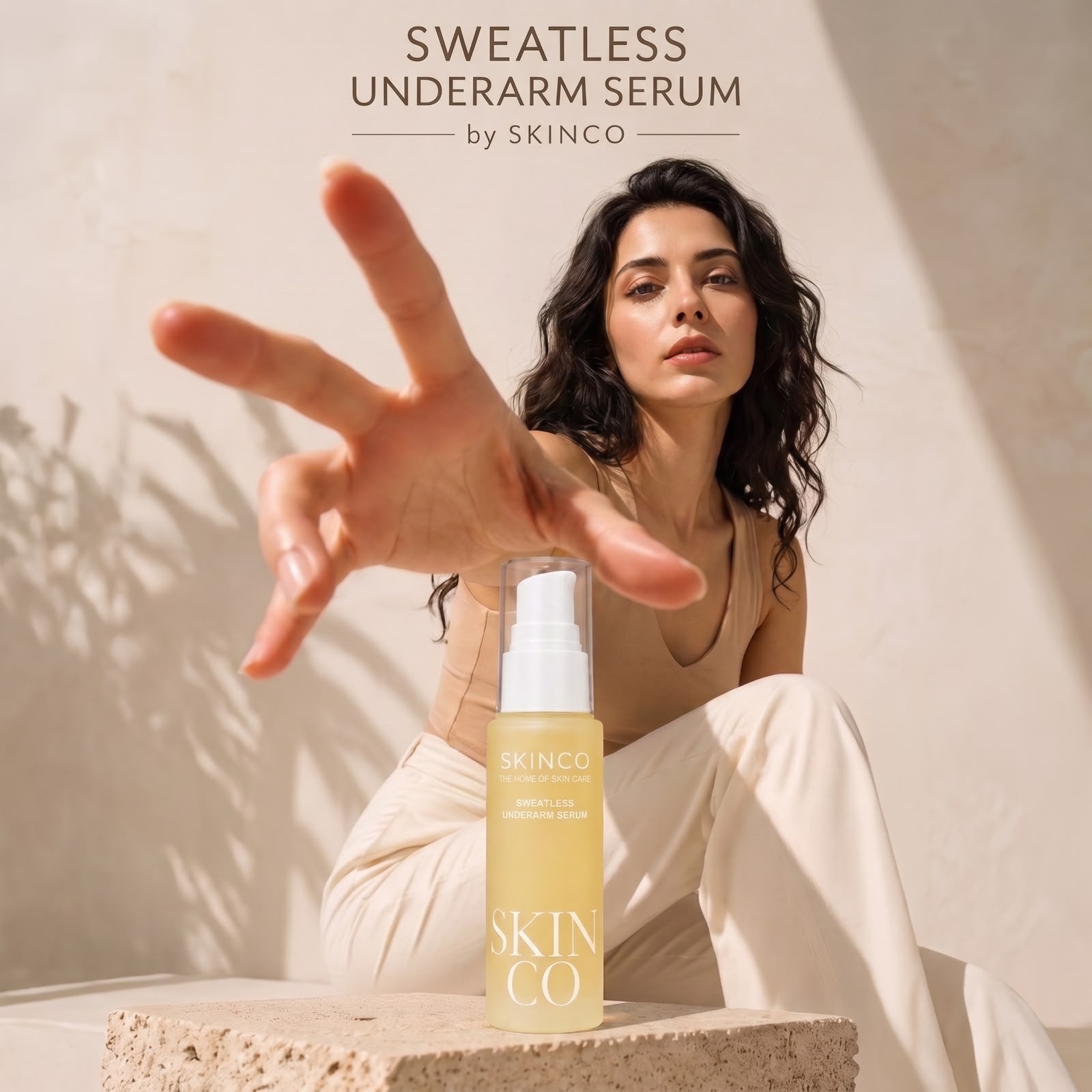 SKINCO underarm care as part of a daily routine
